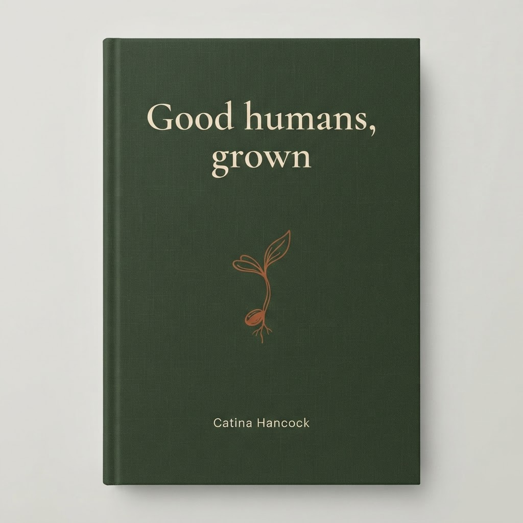 Cover of the book Good humans, grown by Catina Hancock